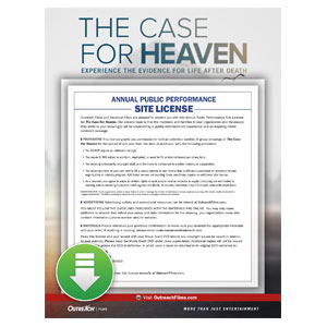 The Case For Heaven Digital Movie License