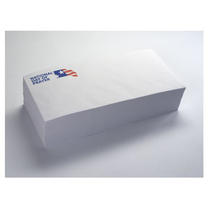 National Day of Prayer Envelopes - 100 Pack Offering Envelopes