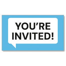 Chat Bubble Invite 