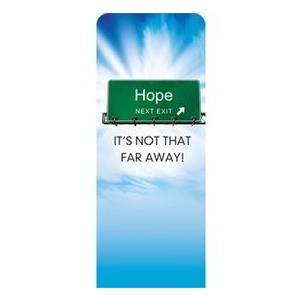 Hope Exit 2'7" x 6'7" Sleeve Banners