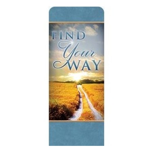 Find Your Way Field 2'7" x 6'7" Sleeve Banners