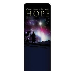 Christmas Brings Hope 2'7" x 6'7" Sleeve Banners