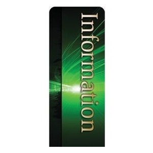 Light Rays Information 2'7" x 6'7" Sleeve Banners