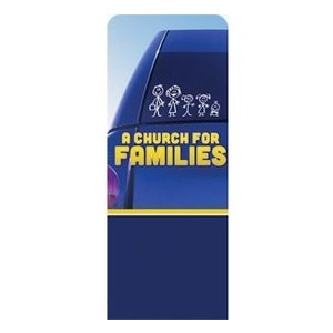 Church for Families  2'7" x 6'7" Sleeve Banners