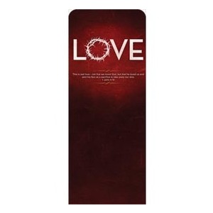 Real Love 2'7" x 6'7" Sleeve Banners