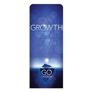 Deeper Iceberg Growth 2'7" x 6'7" Sleeve Banners
