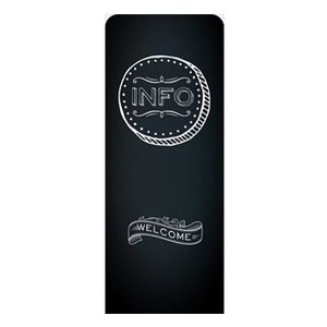 Chalk Information 2'7" x 6'7" Sleeve Banners