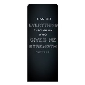 Chalk Phil 4:13 2'7" x 6'7" Sleeve Banners