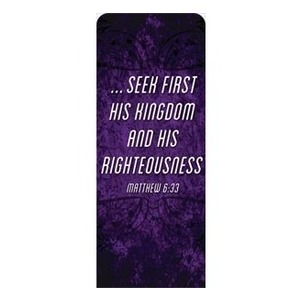 You Belong Matt 6:33 2'7" x 6'7" Sleeve Banners