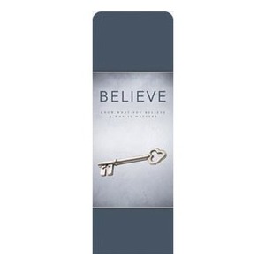 Believe Now Live the Story 2' x 6' Sleeve Banner