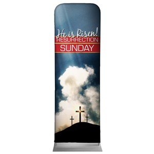 Risen Resurrection 2' x 6' Sleeve Banner