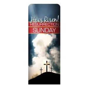 Risen Resurrection 2'7" x 6'7" Sleeve Banners