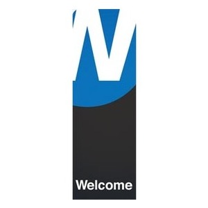 Metro Welcome 2' x 6' Sleeve Banner