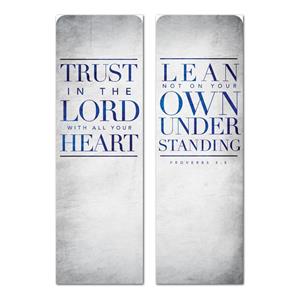 Trust The Lord Pair 2' x 6' Sleeve Banner