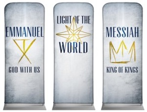 Light of the World Star 2'7" x 6'7" Sleeve Banners