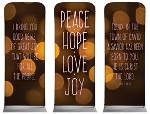 Good News Great Joy 2'7" x 6'7" Sleeve Banners