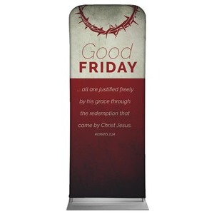 Color Block Good Friday 2'7" x 6'7" Sleeve Banners