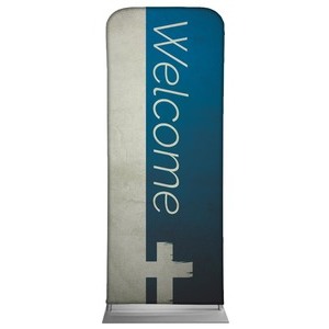 Color Block Welcome 2'7" x 6'7" Sleeve Banners