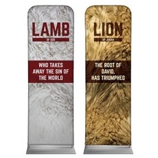 Lamb and Lion Pair 