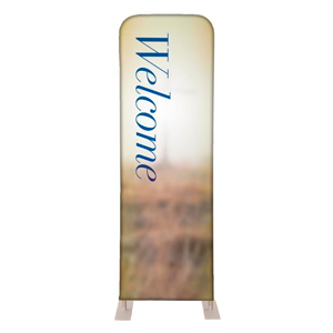 Traditions Welcome 2' x 6' Sleeve Banner
