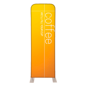 Color Wash Coffee 2' x 6' Sleeve Banner