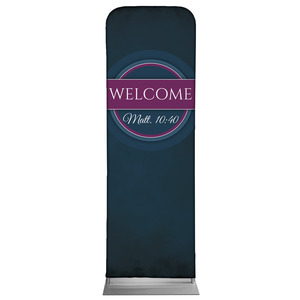 Together Circles Welcome 2' x 6' Sleeve Banner