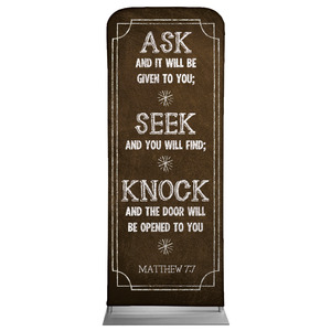 Chalkboard Art Brown 2'7" x 6'7" Sleeve Banners