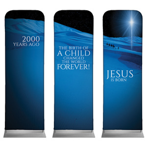 2000 Years Ago 2' x 6' Sleeve Banner
