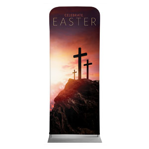 Easter Crosses Hilltop 2'7" x 6'7" Sleeve Banners