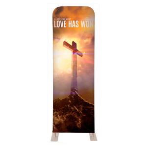 Love Has Won 2' x 6' Sleeve Banner