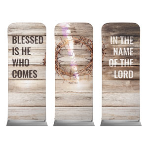 Blessed Is He 2' x 6' Sleeve Banner