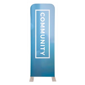 Shimmer Community 2' x 6' Sleeve Banner