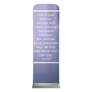 Shimmer Psalm 46 2' x 6' Sleeve Banner