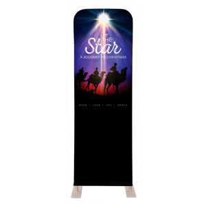 The Star: A Journey to Christmas 2' x 6' Sleeve Banner