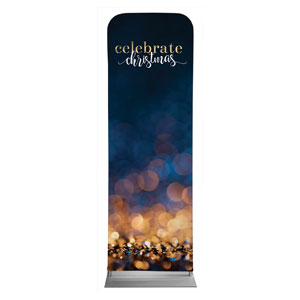 Glitter Sparkle Christmas 2' x 6' Sleeve Banner