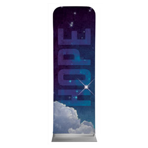 Hope Clouds 2' x 6' Sleeve Banner