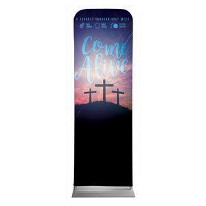 Come Alive Easter Journey 2' x 6' Sleeve Banner