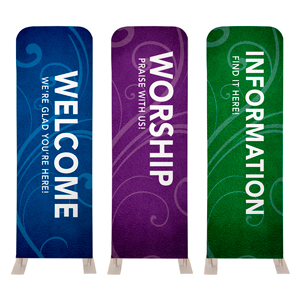 Flourish Core Set 2' x 6' Sleeve Banner