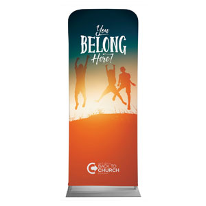 BTCS You Belong Here Kids 2'7" x 6'7" Sleeve Banners
