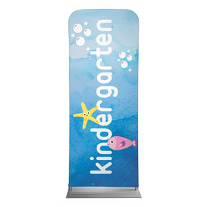 Ocean Buddies Kindergarten 2'7" x 6'7" Sleeve Banners