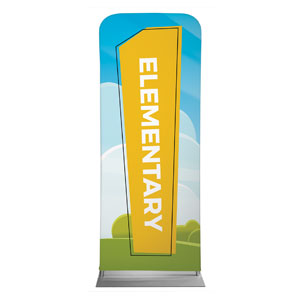 Bright Meadow Elementary 2'7" x 6'7" Sleeve Banners
