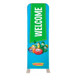 VeggieTales Welcome 2' x 6' Sleeve Banner
