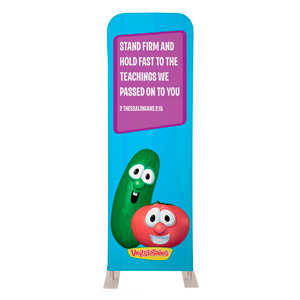 VeggieTales 2 Thes 2:15 2' x 6' Sleeve Banner
