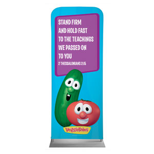 VeggieTales 2 Thes 2:15 2'7" x 6'7" Sleeve Banners
