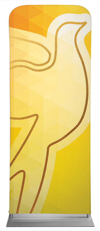 Banners, Icons, Bold Iconography Holy Spirit Dove, 2'7 x 6'7