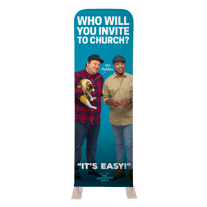 Josh and Steve Cat 2' x 6' Sleeve Banner