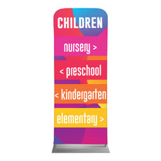 Curved Colors Children Directional 
