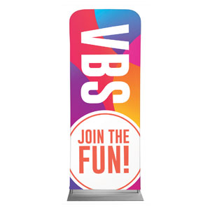 Curved Colors VBS Join the Fun 2'7" x 6'7" Sleeve Banners
