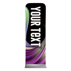 Twisted Paint Your Text Here 2' x 6' Sleeve Banner