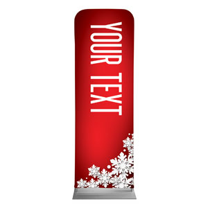 Christmas At Red Your Text 2' x 6' Sleeve Banner